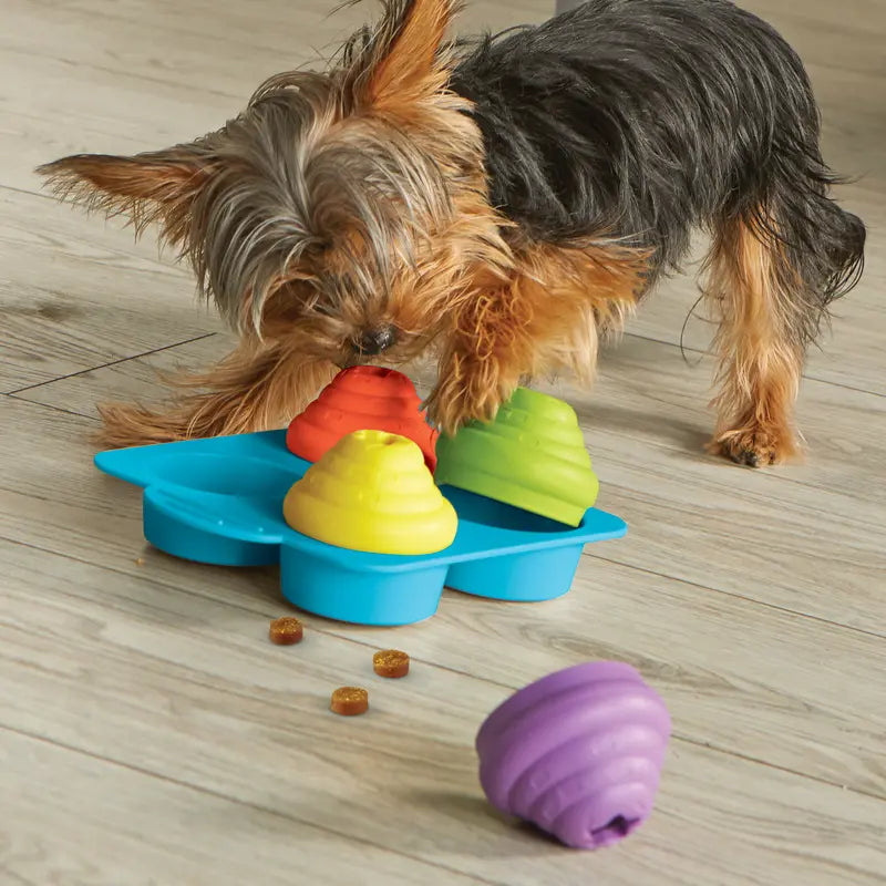 Brightkins Cupcake Party! Dog Treat Puzzle