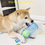 Amp Up the Fun for Your Clever Dog! "Water" Bottle with a Tennis Ball Inside and Built-In Squeaker Makes Playtime More Fun! Chew, Squeak, Fetch & Play Dog Toy for Breeds of All Sizes