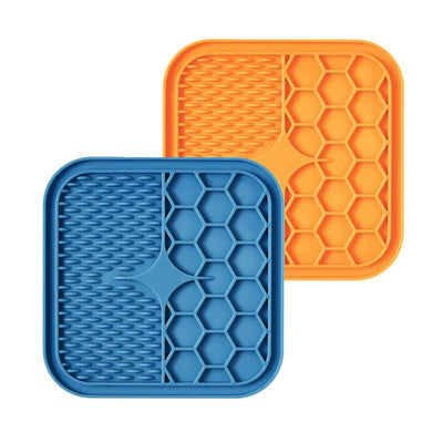 New Pet Dog Slow Feeding Food Mat for Dogs Cats Food Bowl Silicone Dog Feeding Lick Pad Dog Slow Feeders Treat Dispensing